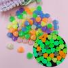 100Pcs Jewelry Making Solid Color for Necklace Bracelet Earrings Creative Handmade Materials Acrylic Love Loose Beads Jelly Color