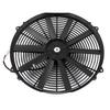24V 16-inch Universal Slim Push-Pull Electric Radiator Cooling Fan, 120W, for Cars, Trucks, and RVs