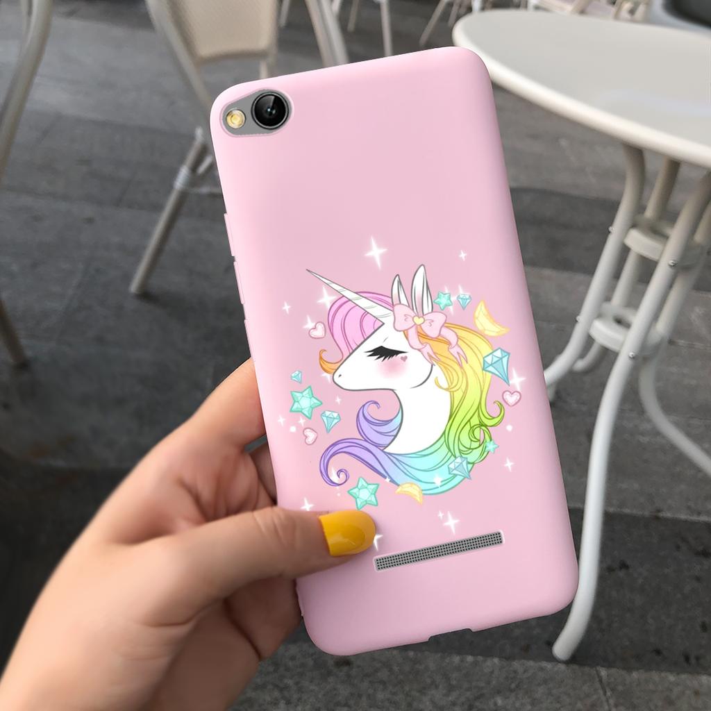 Чехол для телефона Xiaomi Redmi 4A 5A 6A 7A Чехол Милый Мультяшный Силиконовый Чехол Конфетный Цвет Мягкий Funda Для Redmi 4a 5 a 6a 7a Coque