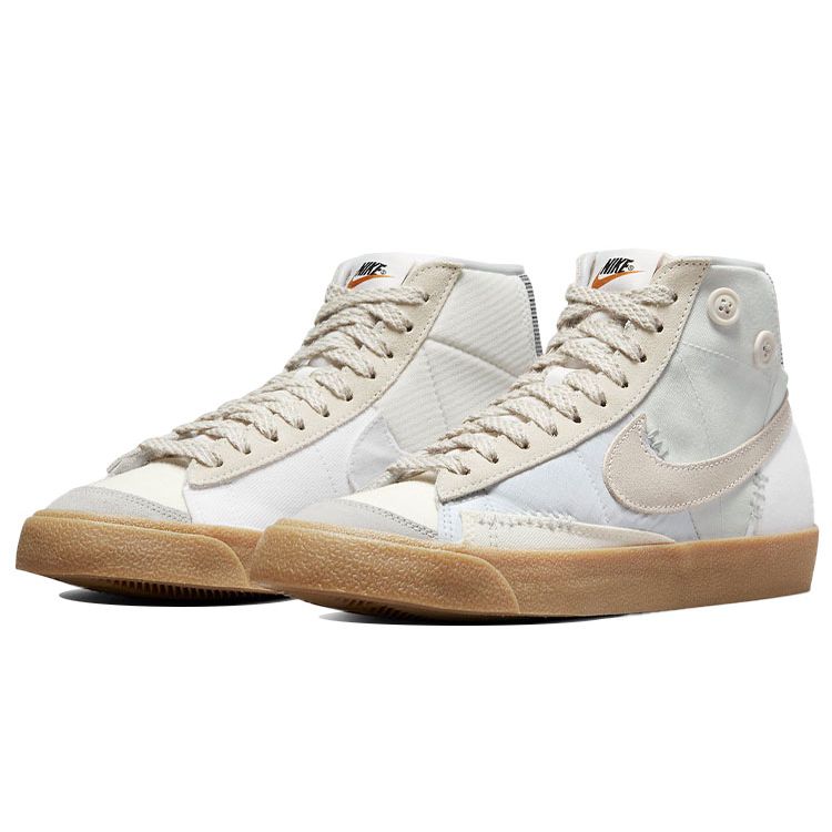 Nike Blazer Mid 77 LX Voodoo - Sail Grey Women Sneakers White Gum-Medium-Brown DR0977-119