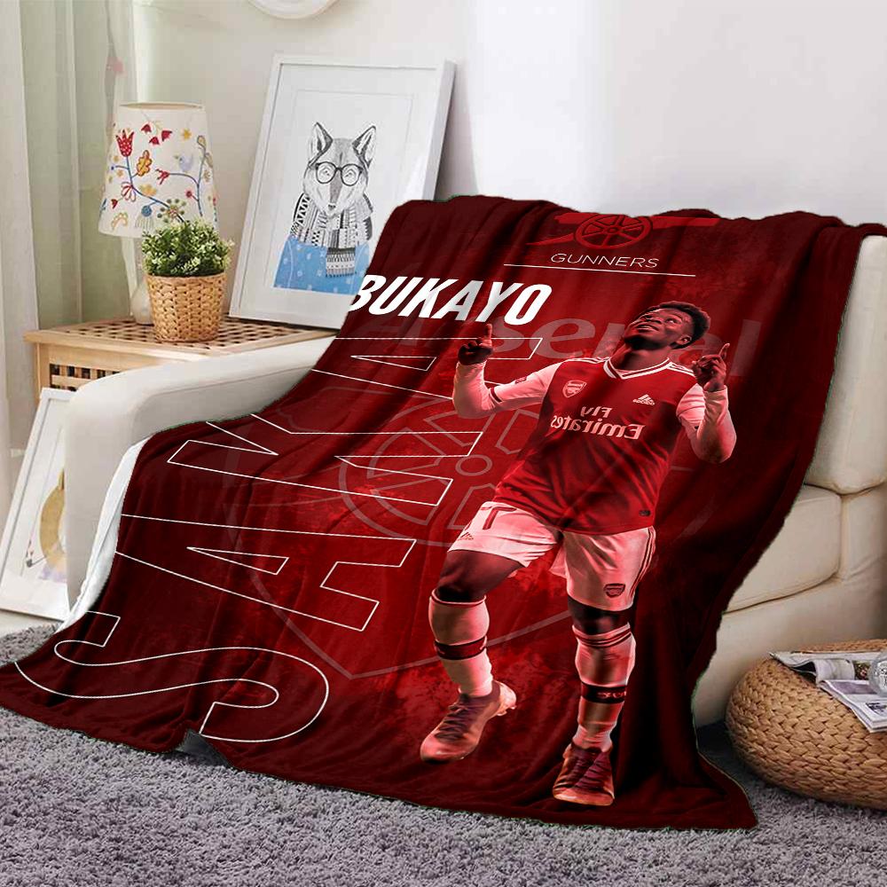 Arsenal Champions Celebration Blankets Flannel Printed Breathable Warm Throw Blanket for Home Office Bedspreads 0708a24