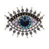 New Arrival Rhinestone Eye Brooches For Women Alloy Beauty Lucky Beads Weddings Party Pins Shirt Jewelry