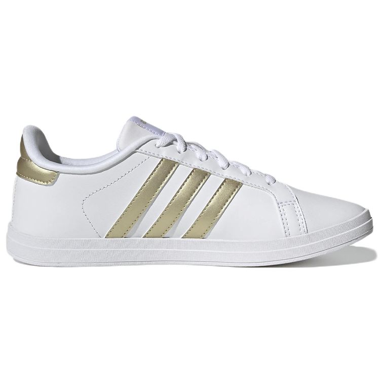 adidas Neo Courtpoint Удобные Прочные Низкие Кеды для Скейтбординга Женские Кроссовки Белый Платиновый GX5713