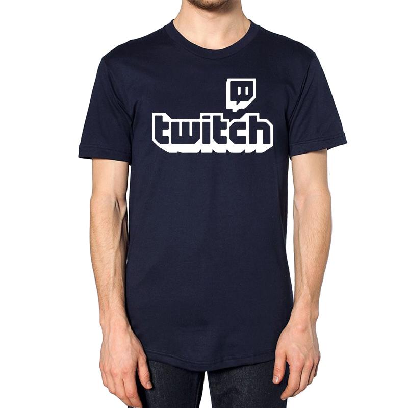 Personalised Twitch Tv Gaming T-Shirt Huikoo High Quality 100% Cotton Stream Live Viral Fans Tee Unisex Fathers Day Kid Gift