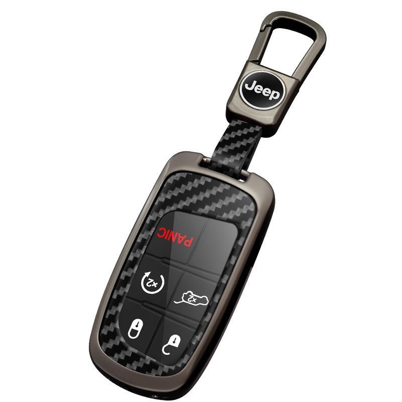 Чехол для ключа для Jeep Compass, Cherokee, Grand Cherokee, Renegade, Commander