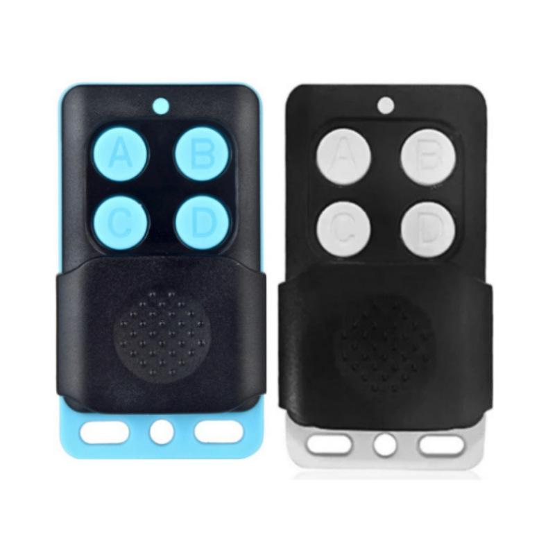 Four-Button White Waterproof 433M Universal Remote Control for Access Gate (315 Copy)