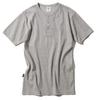 AVIREX DAILY RIB HENLYNECK TEE 6143504 men's L grey