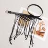 Boho Bohemian Style Belts Retro Woven Tassel Waistband Vintage Tassel Weave Belts  Women