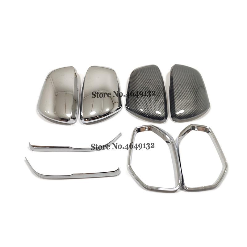 2017 2018 для VW Volkswagen для Teramont Atlas ABS, боковая дверь автомобиля, поворотное зеркало заднего вида, накладка, аксессуары для стайлинга