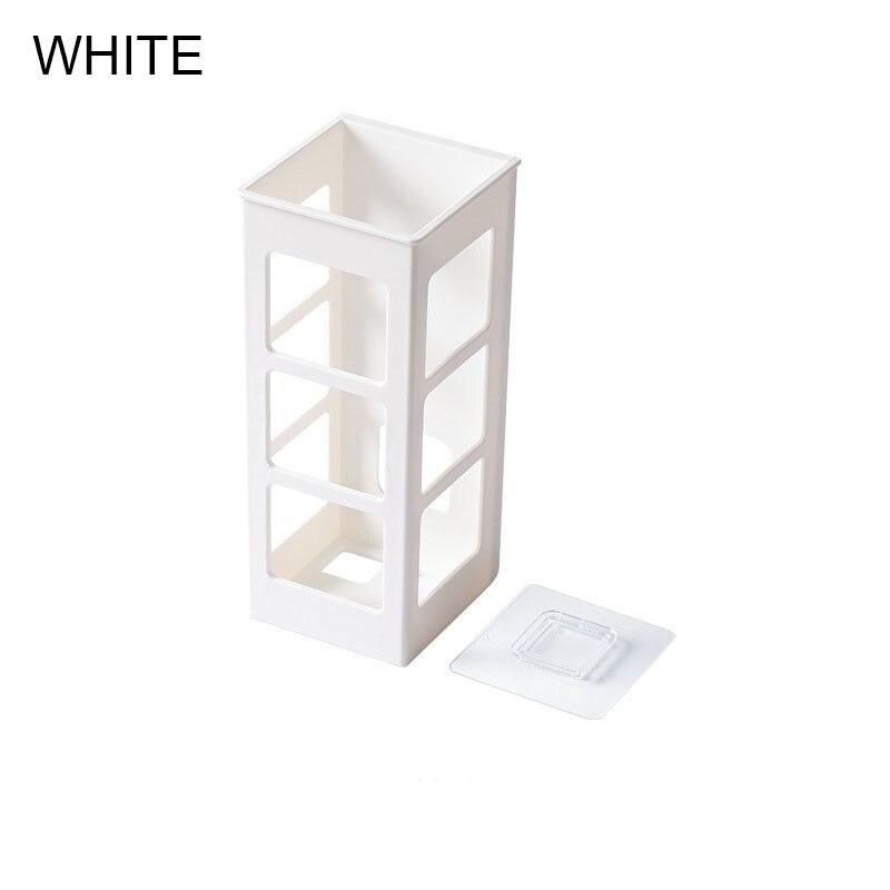 Ящик для хранения щипцов для завивки, настенный бытовой настенный без перфорации, полка для выпрямителя, парикмахерские инструменты, коробка для отделки