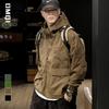 Outdoor Windproof And Waterproof American Soft Shell Jacket Men'S Trendy Brand Large Size Mountain Tooling Jacket