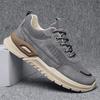 Fashion Men's Casual Sports Shoes, Lightweight and Breathable Running Shoes, Men's Fashionable Suede Thick-soled Tennis Shoes for Men
