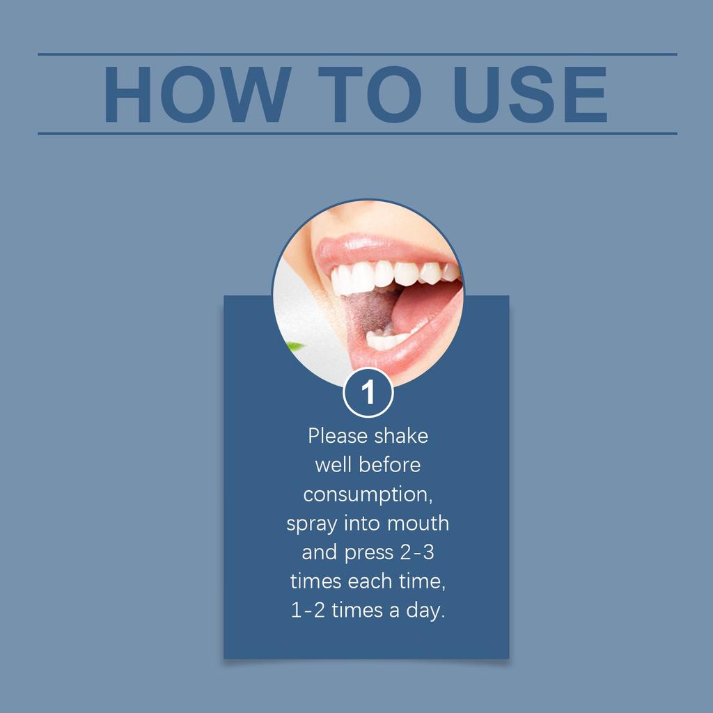 Спрей для полости рта Fresh Breath Clean Teeth Care For Oral Hygiene Fresh Spray 30ml