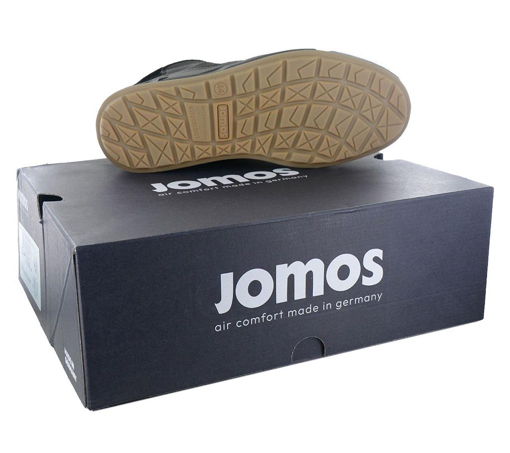 JOMOS Акцент - мужские зимние ботинки туфли на овчине на подкладке из черной кожи 325507 ОРИГИНАЛ