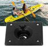 Large Small Gasket Square Base Replacement Rudder Steering Control Handle Base Rudder Control Part Easy Installation
