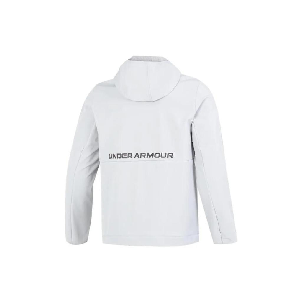 Under Armour Jackets Men's Light Gray Hooded Moderate Other (Unisex) Jackets 22600401 009