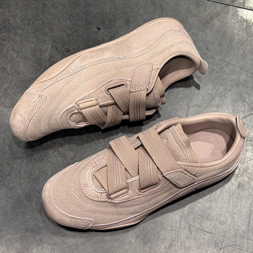 Модная женская повседневная спортивная обувь 2025 Осень Удобная Нескользящая Уличная Модная Обувь Повседневная Ретро Обувь Балетки