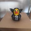 Ozzy Osbourne Back To the Beginning Rubber Duck Statue,Prince of Darkness Duck, Rock Tribute Duck Collectible,Music Jeeps Ducking for Party Decor