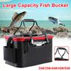 11/19/23/28/35L Foldable Folding Thicker Eva Living Fish Box Tank Bucket Camping Outdoor Fishing Equipment Fishbox Storage Bag