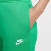 Nike Однотонные повседневные эластичные брюки-джоггеры с кулиской для женщин, низ, зеленый DQ5192-324