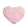 40x30cm Fashion Soft Nonslip Floor Memory Foam Flannel Carpet Bath Rug Heart Mat