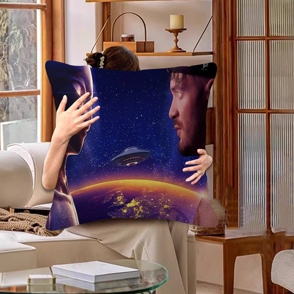 JuL Это Не Lol Классический Винтажный Стежок Счастливый Дракон Наволочка Чехол На Подушку Дивана Декор Комнаты Дома Детский Подарок