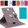 Faux Leather Tablet PC Case Cover 360 Degree Rotating Stand Universal Holder