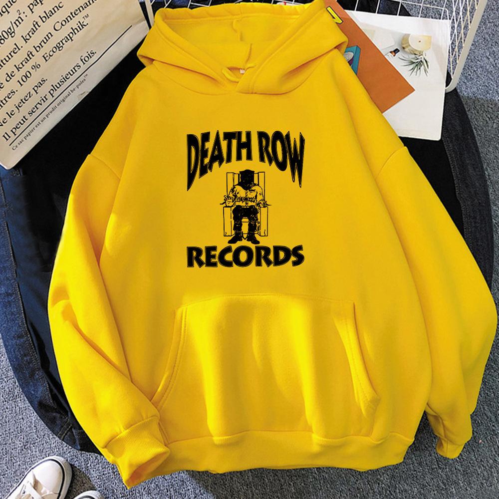 DEATH ROW RECORDS Hoodie Women Unisex High Quality Aesthetic Sweatshirt