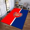 Arsenal Logo Red and Blue Rug Non-slip rug suitable for living room and bedroom sofas