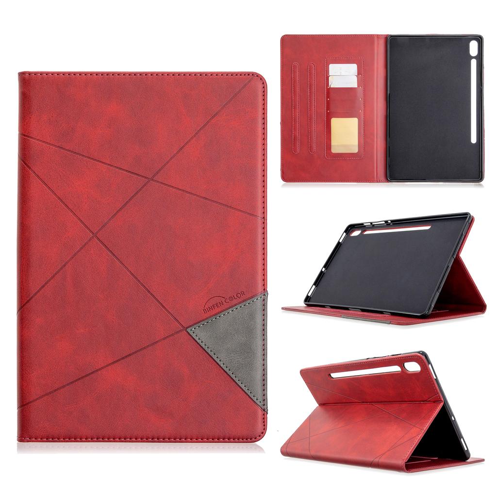 Чехол для Samsung Galaxy Tab S6 10.5 дюймов (Выпуск 2019 г.)(SM-T860/T865) Чехол-книжка Business Premium из искусственной кожи с несколькими углами обзора и карманом для карт