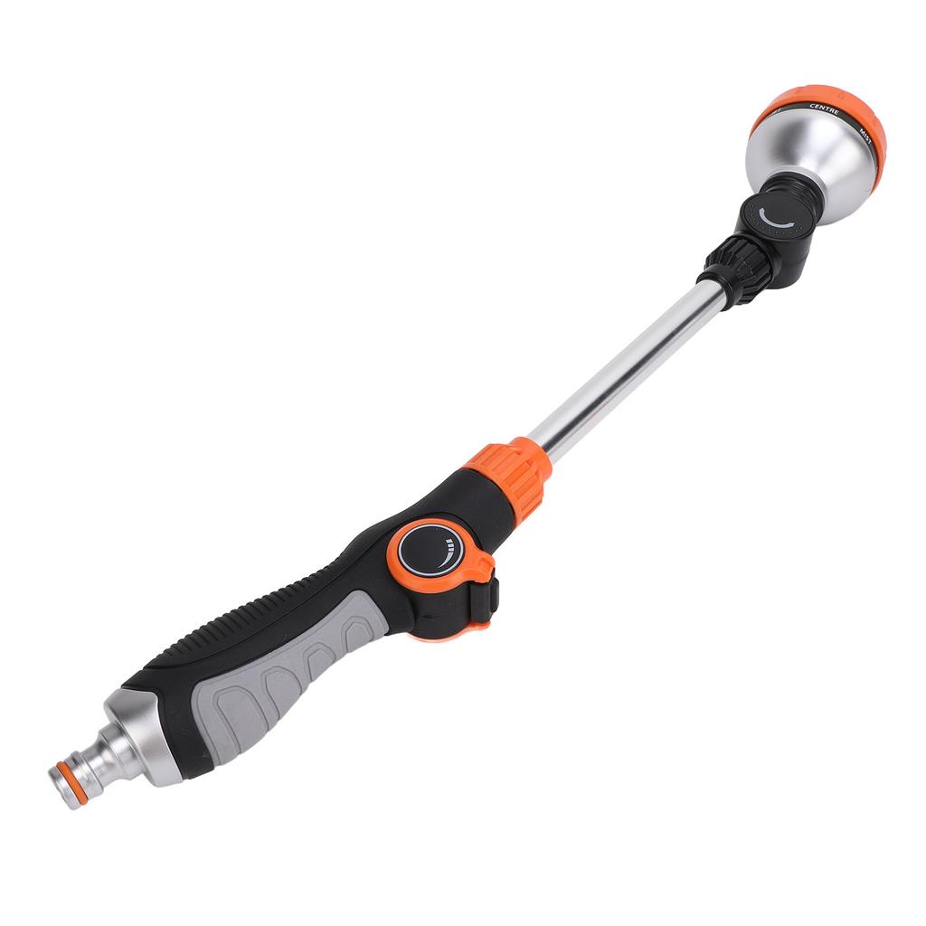 Garden Hose Wand 8 Patterns Multifunctional ABS TPR Aluminum Alloy Long Hose Nozzle Sprayer for Agriculture Irrigation