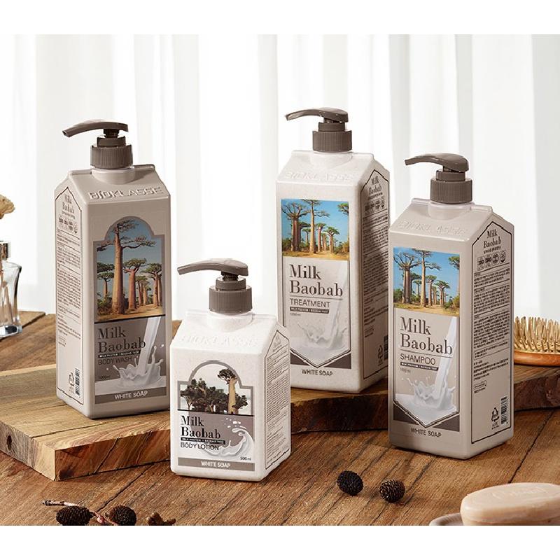 Парфюмированное белое мыло MILK BAOBAB 500мл