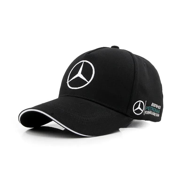DHP3 Hot 2025 Car Baseball Cap Spring And Autumn Outdoor Adjustable Casual Hats Sunscreen Hat For Mercedes Benz W212 W213 W205 W177 W