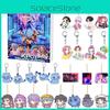 K-pop Истребители демонов Рождественский Адвент-календарь Набор брелоков с акриловым кулоном для фанатов и для подарков