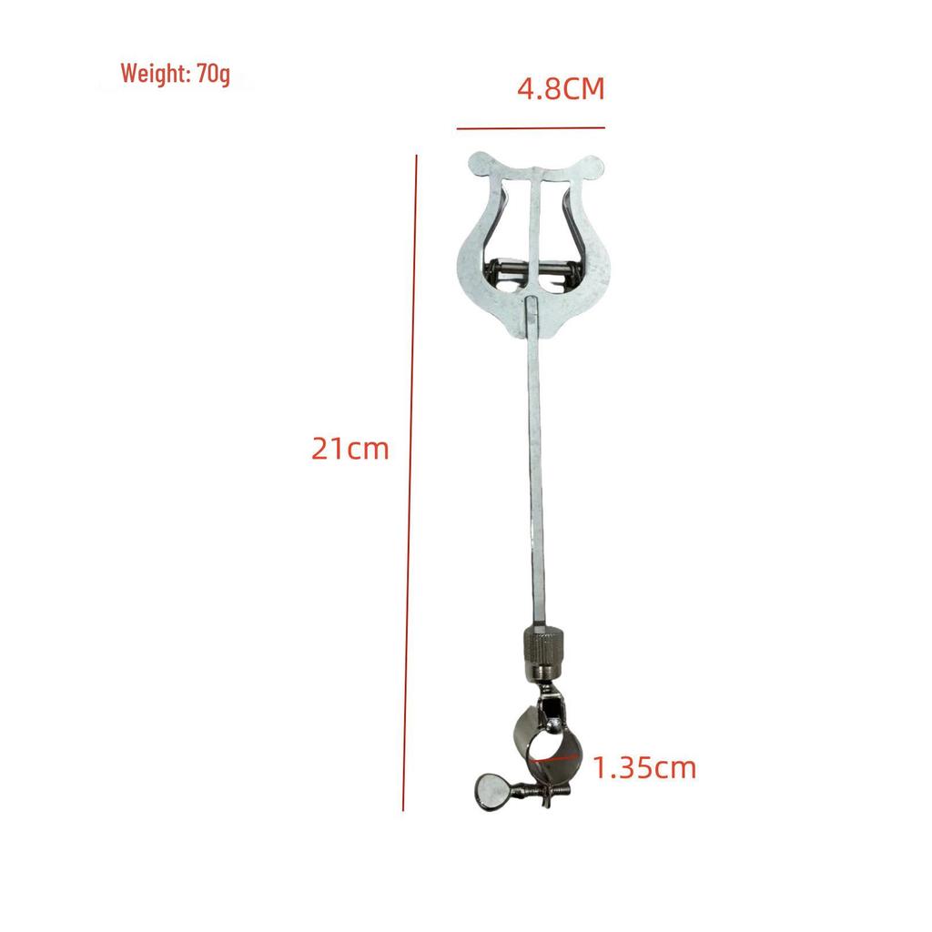 Adjustable Portable Piccolo Music Stand with Music Clip
