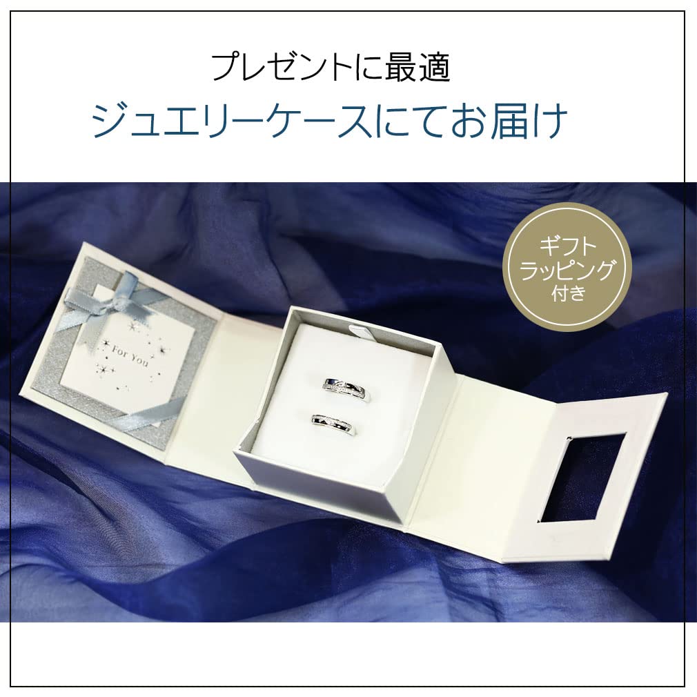 Парный набор из 2 колец Подарок Популярный Подарок на годовщину для пары Элегантный Стильный SV925 Простой Один размер подходит большинству женщин Полюбят Серебро [Devalier]