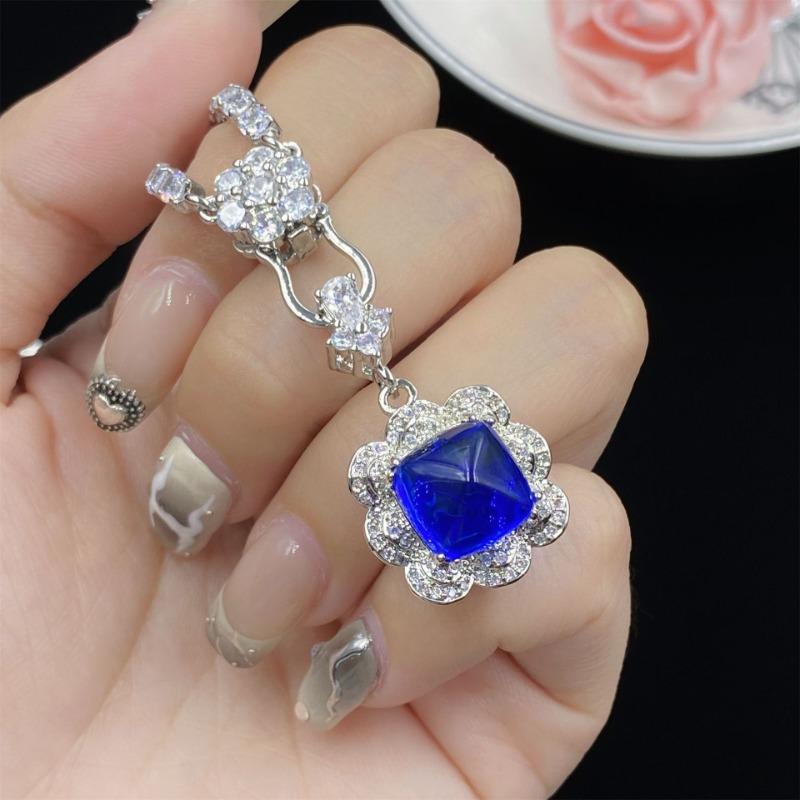 Sace Gems Классические кольца из медного сплава с цирконием, серьги, кулон, ожерелье, комплекты ювелирных изделий, подарки для свадебной вечеринки