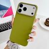 Матовый PC Чехол для телефона однотонный с металлическим бампером Для iPhone 17 Air 16 15 14 13 12 11 Plus Pro Max Нескользящий
