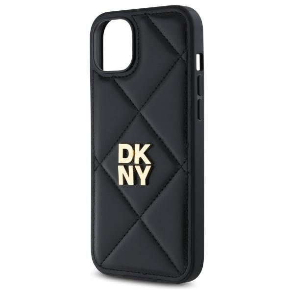 Dkny Dkhcp15Mpqdslk iPhone 15 Plus 6.7 Черный/Black Стеганый Сложенный Логотип