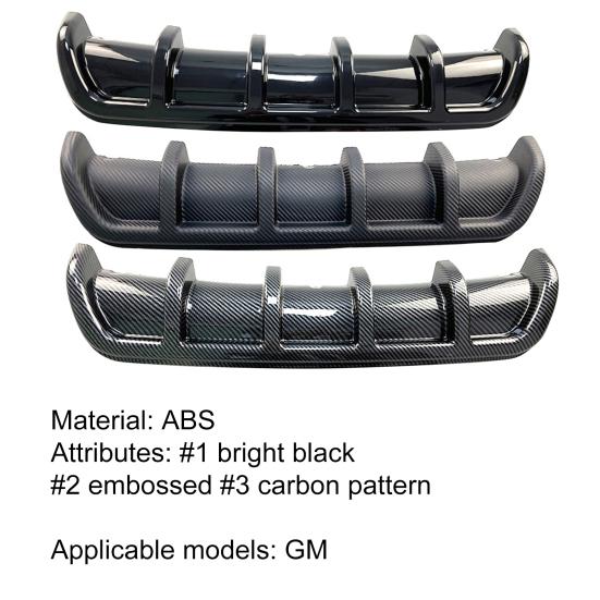 Защита бампера Сменная Простая установка Универсальный Диффузор заднего бампера автомобиля для Авто
