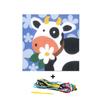 Canvas Kit for Children Seg De Paris Little Cow Pattern