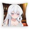 Wandering Witch The Journey Of Elaina Anime Girl Pillow Case Sofa Living Room Bedroom Headboard Cushion Square Cushion Nap Time