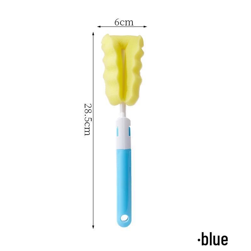 Baby Bottle Brush with Replaceable Head - Sponge Brush for Cleaning, Individually Packaged, Hot Selling Daily Essential