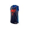 NBA Swingman Basketball Jersey Russell Westbrook Oklahoma City Thunder Men Tops Blue 863163-419