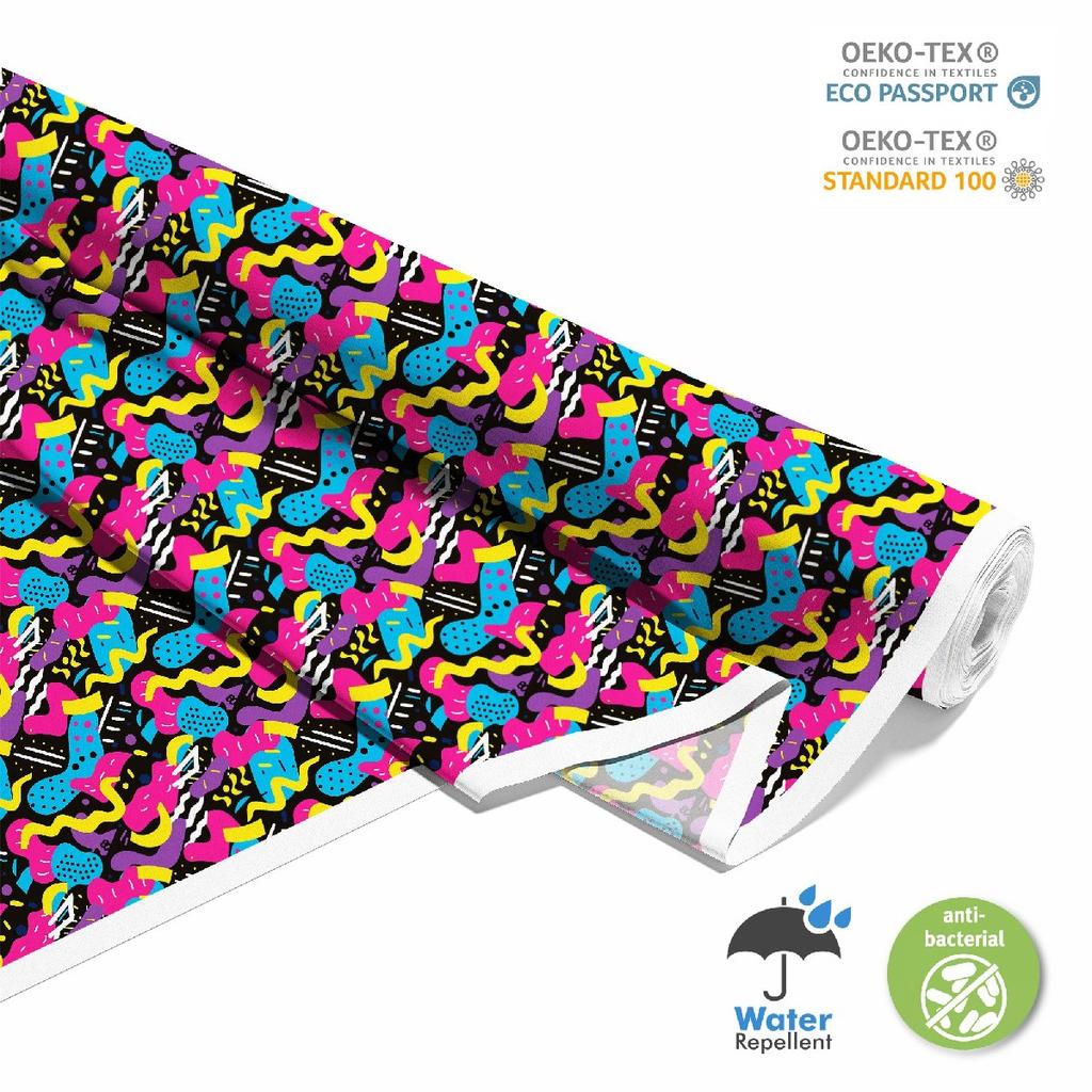 Outdoor Dekostoffe Oxford - Motiv Geometrisch I Dx3608