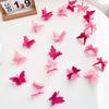3D Butterfly Paper Garland for Parties: Birthday, Wedding, New Year, or School Decorations