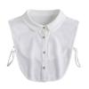Vintage Chiffon Detachable Shirt Fake Collar Blouse False Collar Clothes Accessories Lapel