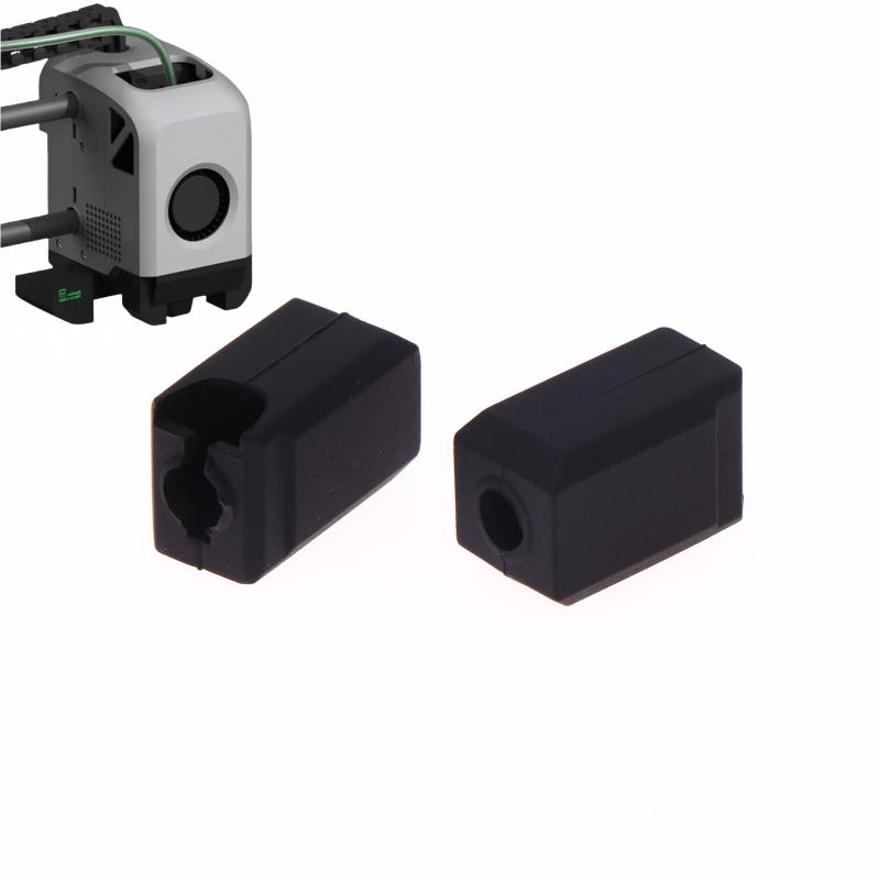 1/3/5Pcs Silicone Sleeve Cover For Bambu Lab X1 X1C P1P 3D Printer End Extruder High-Temperature Wear-Resistant Silicone Sock