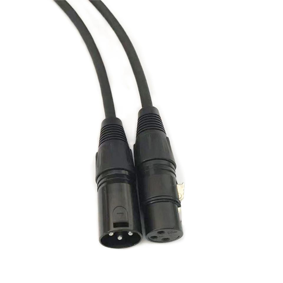 3Pin XLR Cable Audio Cable XLR Male To Female Microphone Extension Cables for Mixer Amplifiers Sound Cannon Balanced XLR Line