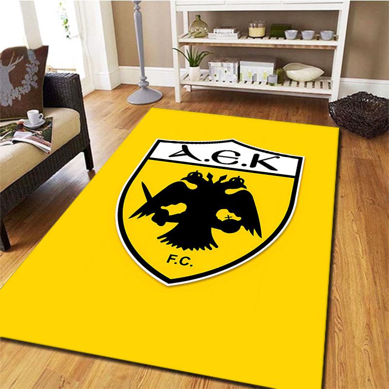 AEK Athens F.C Carpet Rug for Living Room Bedroom Home Sofa Decoration,Kids play Non-slip Floor Mat